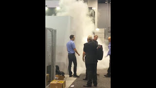 Nitrogen heavy leak at FabTech chicago 2017