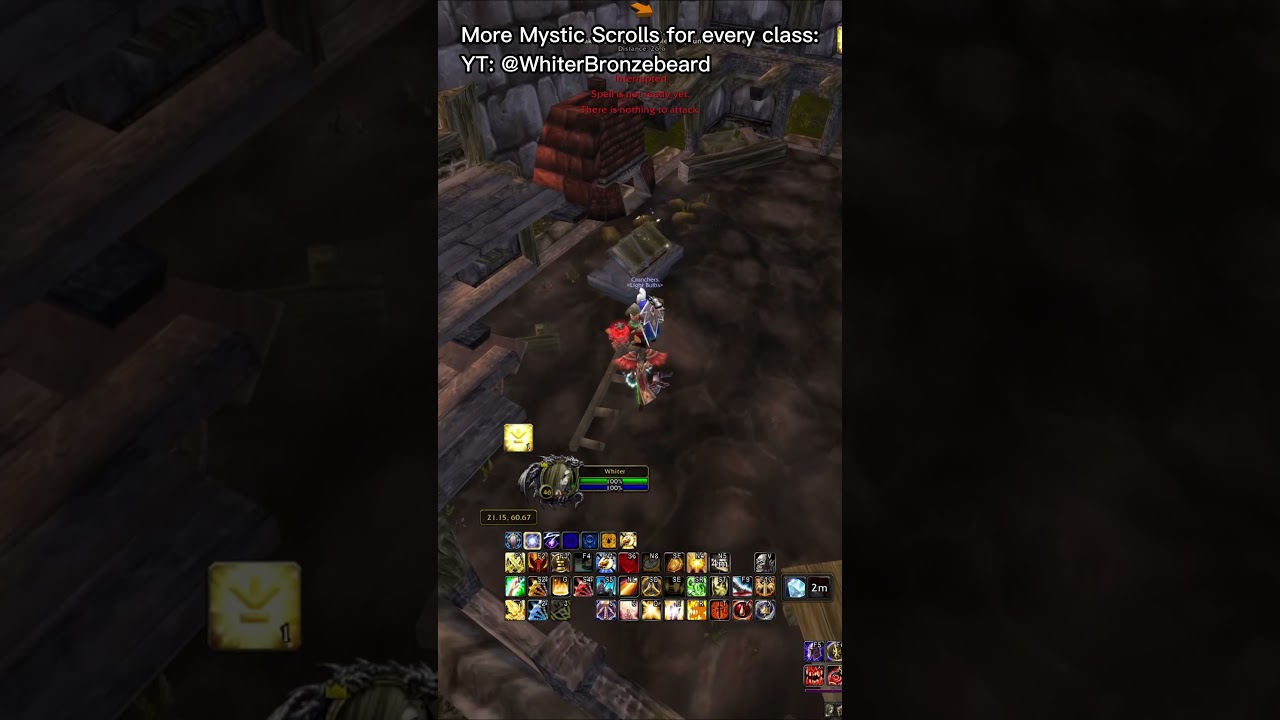 Mystic Scroll: Crusader's Judgement | Paladin [WoW Warcraft Reborn | Ascension Bronzebeard]