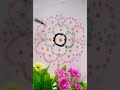 Colour  Mixing Rangoli 💫|#Satisfying#Fanny#Art #Trending#Shortsvideo #Viralvideo#Colors Mixing...🧡🤍💚