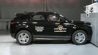 2020 Range Rover Evoque Crash Test Euro NCAP