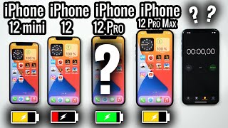 iPhone 12 mini vs 12 vs 12 Pro vs 12 Pro max: Battery test!