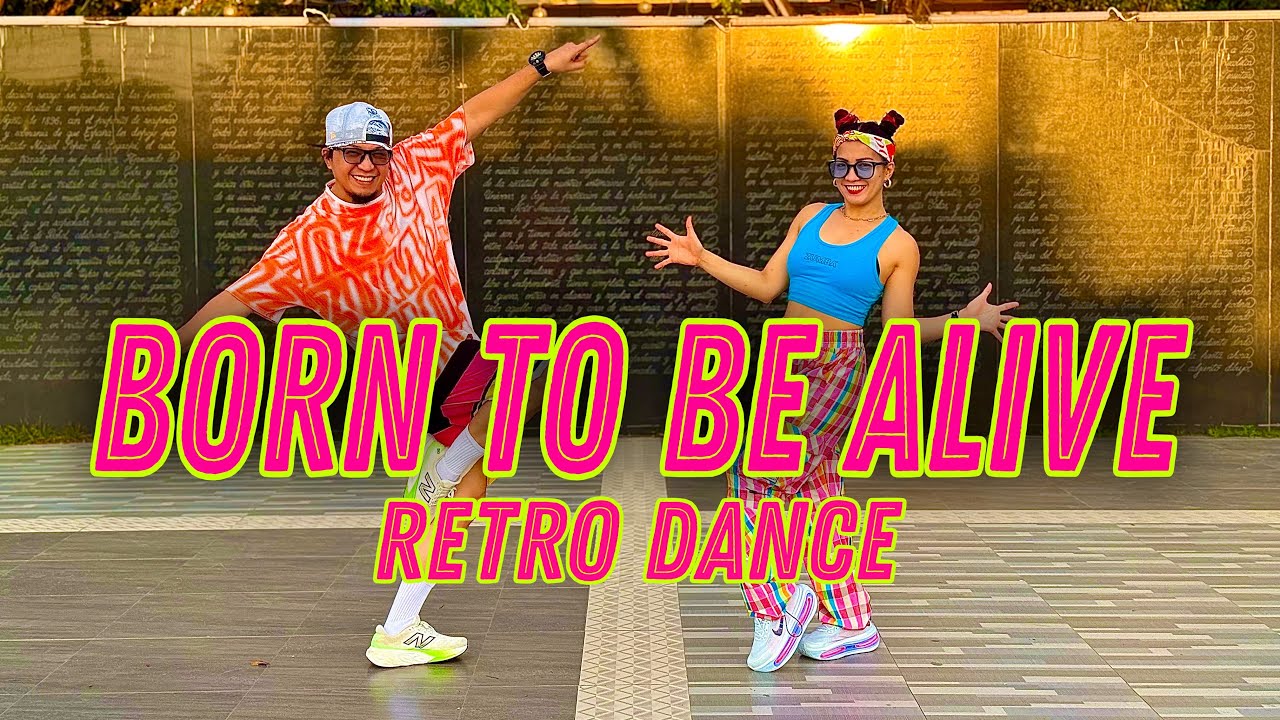 РОЖДЕННЫЙ ЖИТЬ (Ретро-дэнс) Ремикс DJ Danz | Танцевальная тренировка