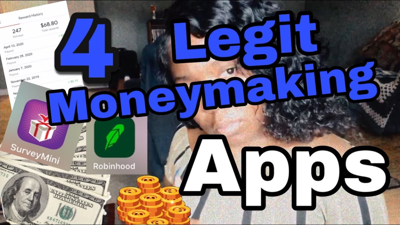 4 Legit Money Making Apps Over 400 (WITH PROOF) YouTube