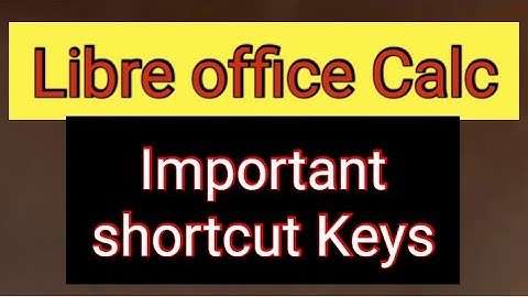 Libreoffice calc | Libre office calc shortcut keys | Uppcl tg2 | CCC QUESTIONS IN HUNDI