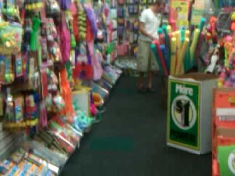 Zack in Dollar tree