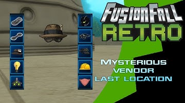Last known location of the Mysterious Vendor - Old footage - FusionFall Retro
