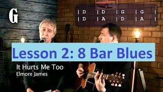 Video thumbnail of "Blues Songwriting Course Lesson 2 - 8 Bar Blues"