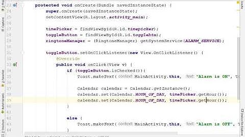 Alarm Clock Android App