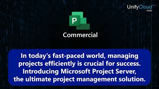 Buy Ms Project Server - Commercial Microsoft Perpetual Ltsc License From Unifycloud India