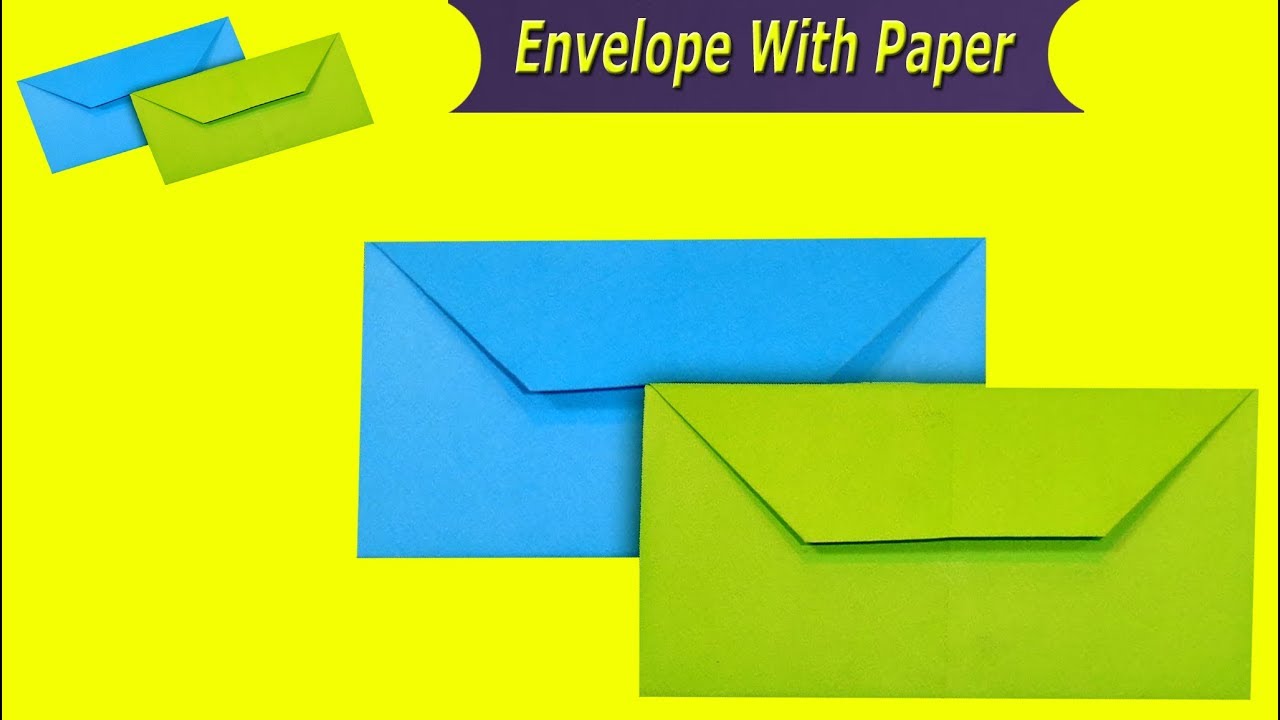 DIY Origami Envelopes With Paper | How To Make Envelope Very Easy | New