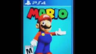 Super Mario on the PS4