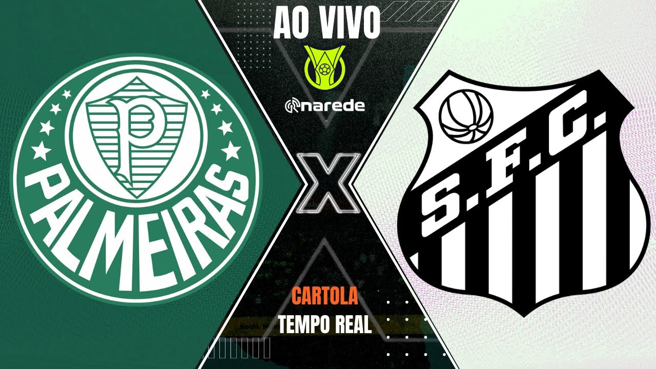 Palmeiras x Santos: onde assistir ao vivo, escalações e horário do