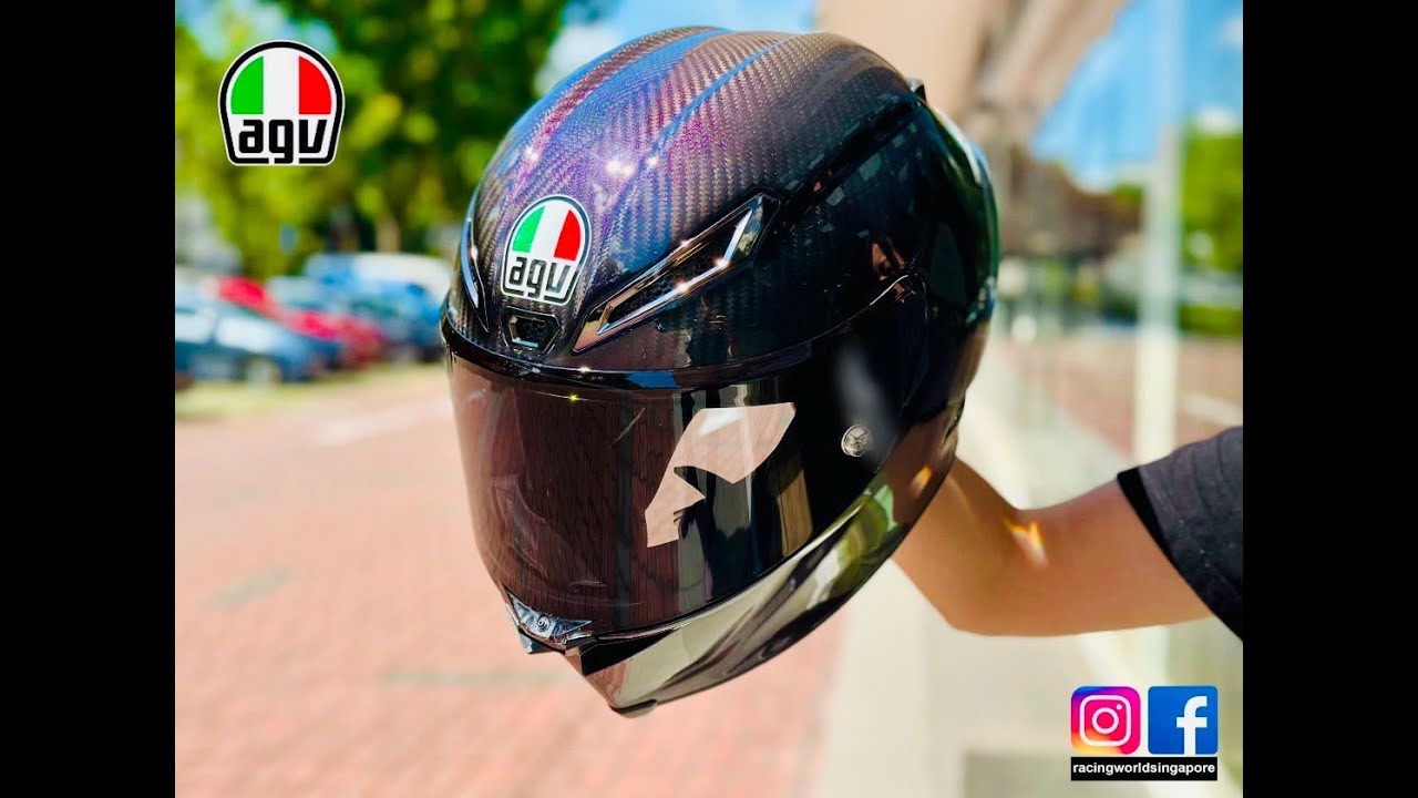 PISTA GP RR ECE DOT MONO - IRIDIUM CARBON - YouTube