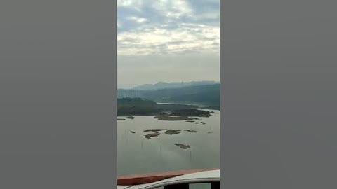 HAVE A LOOK 👀 at the Sardar Sarovar Dam From Statue of Unity! | Kevadia, Gujarat #shorts| Subscribe