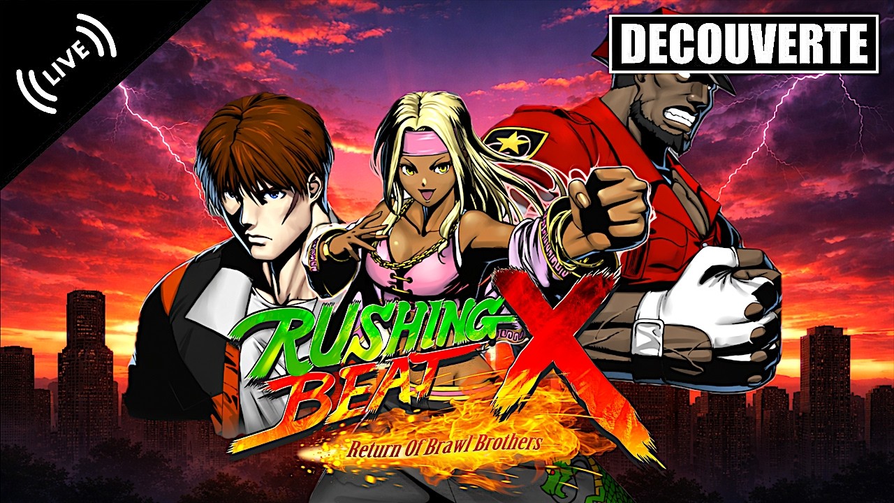 Découverte : RUSHING BEAT X sur PS5 (Bug fatal en plein live ...
