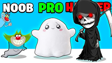 NOOB vs PRO vs HACKER vs | In Puppet Master 3D | With Oggy And Jack | Rock Indian Gamer |