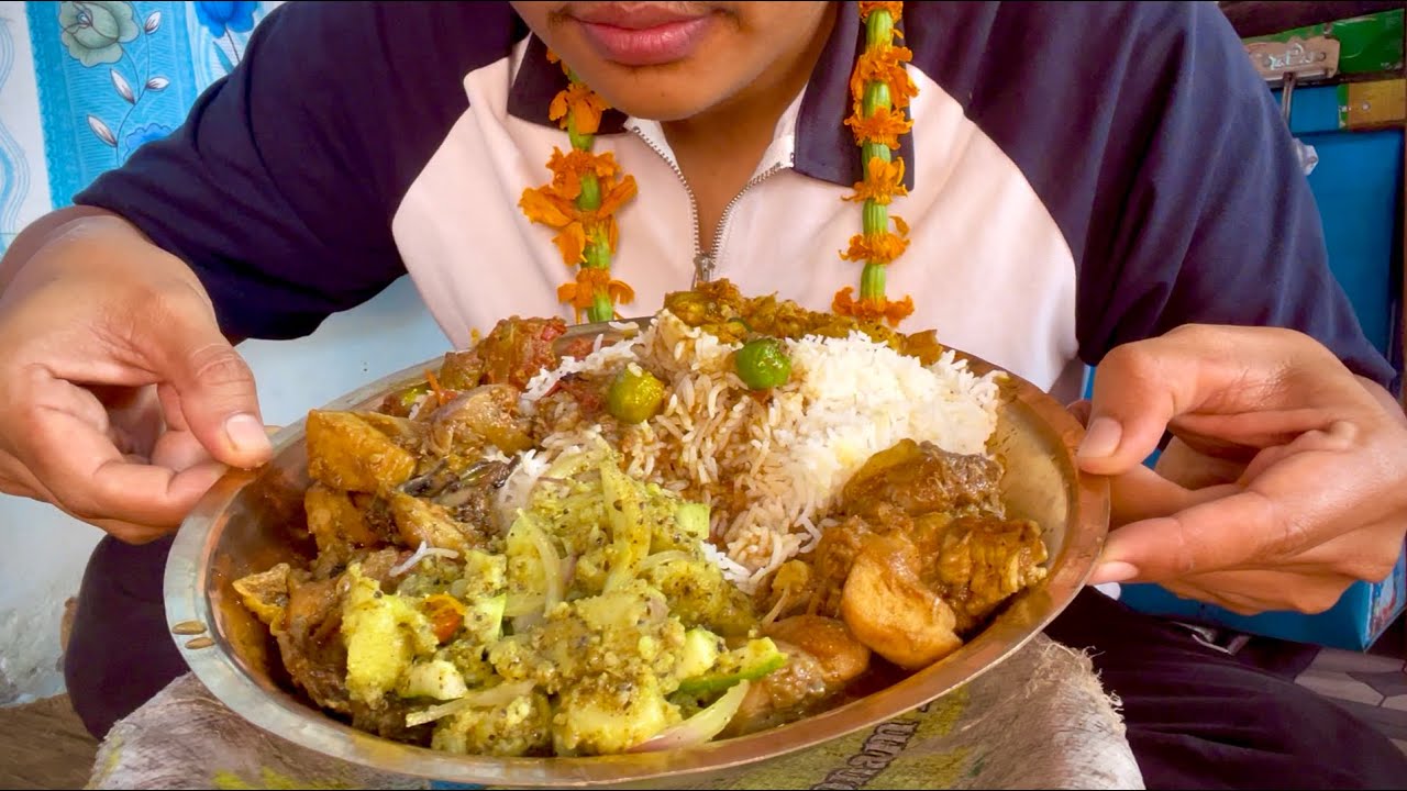 Tihar Bhai Tika - Eating Delicious Nepali Food | BIG BITE