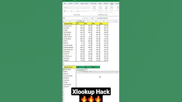 Xlookup Hack ✅ #exceltips #exceltricks #exceltutorial #excelhacks @XLR8_UR_XL