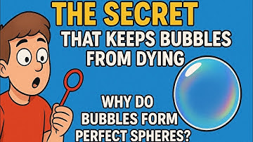 The Secret That Keeps Bubbles From Dying ( Why Do Bubbles Form Perfect Spheres?)