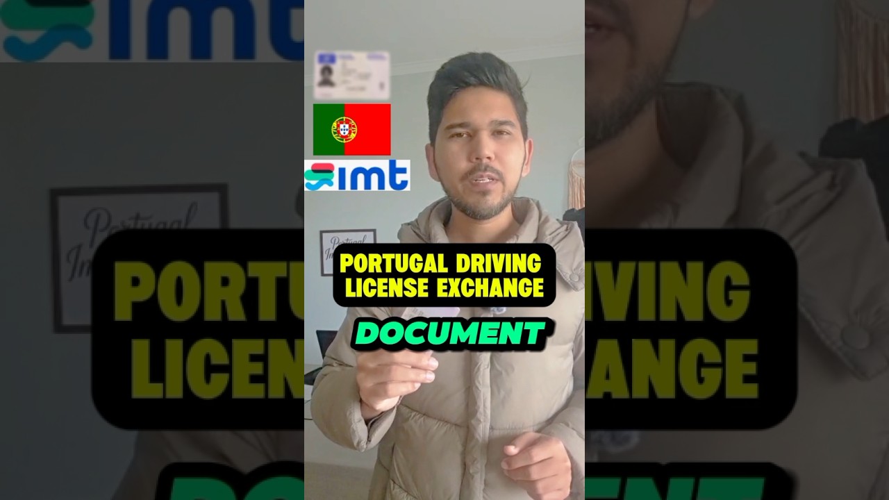 Portugal Driving License Exchange | How to Change Driving License | IMT New Update