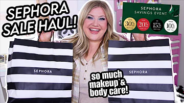 HUGE SEPHORA HOLIDAY SALE HAUL!