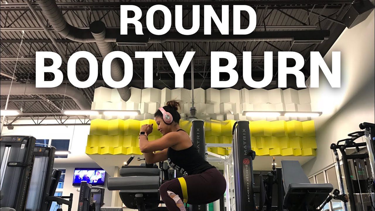 RESISTANCE BAND BOOTY WORKOUT | use at home or in the gym motivational songs