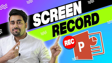 How To Record Powerpoint Presentation As Video With Audio - Screen Recording Without Any Software 🔥