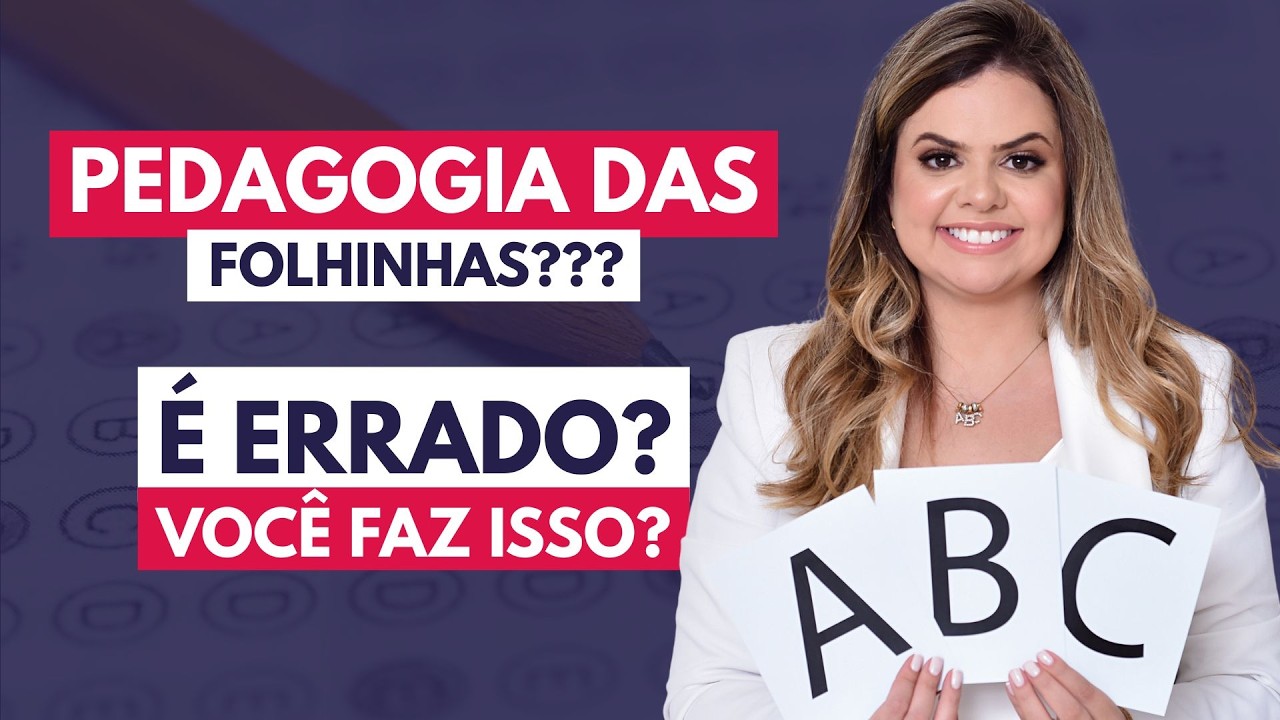 Pedagogia das Folhinhas: Usar Atividades da Internet é Errado na Alfabetização?