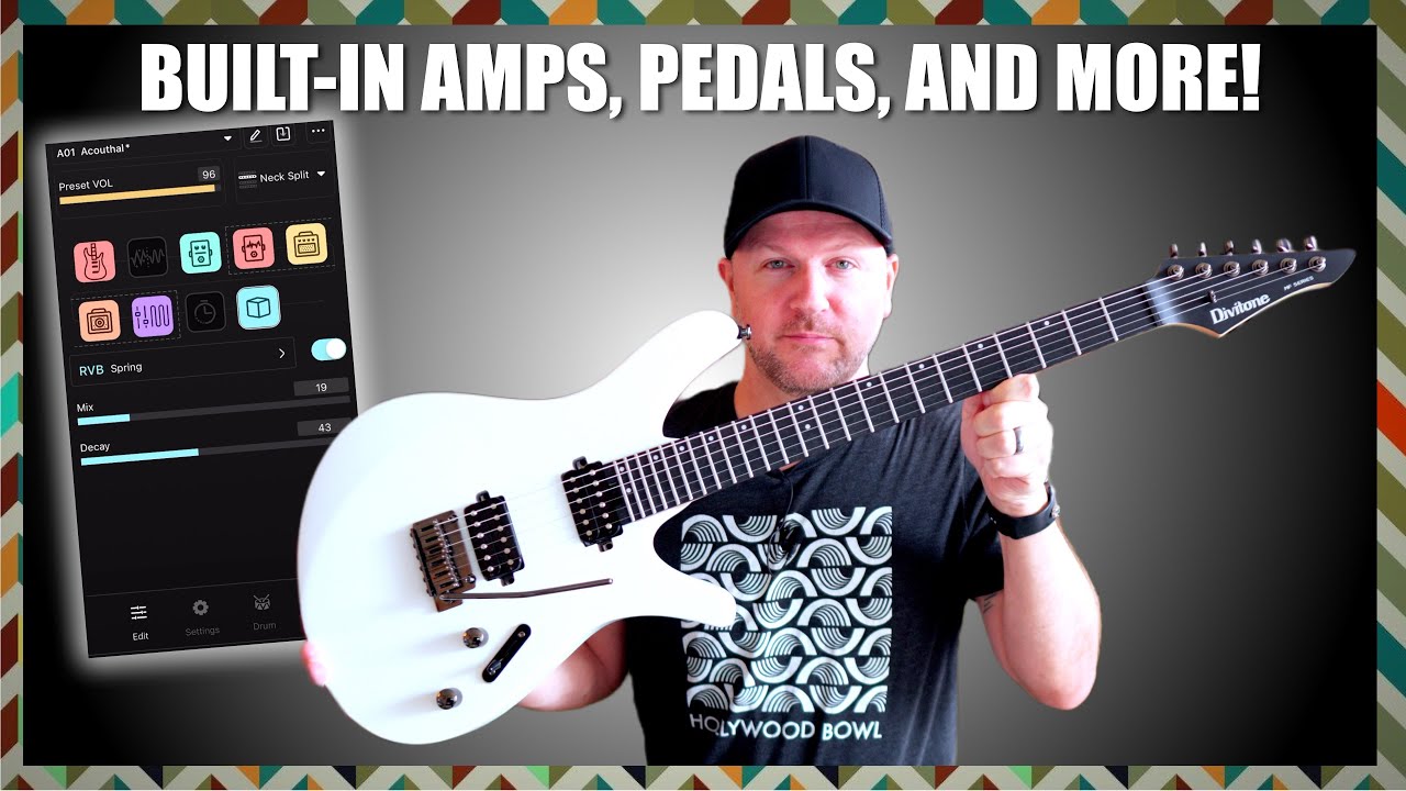 Divitone MF studio 24フレット Divitone MF Studio スマートエレキギター