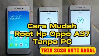 Cara Root HP Oppo A37 tanpa PC dijamin Berhasil #rootoppoa37