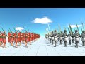 50 vs 50 Ancient Humans Tournament - Animal Revolt Battle Simulator