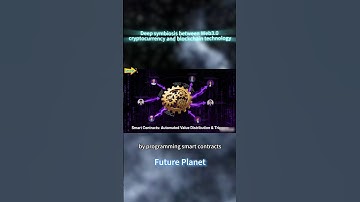 Deep symbiosis between Web3.0 cryptocurrencyand blockchain technology#learn #web3 #blockchain