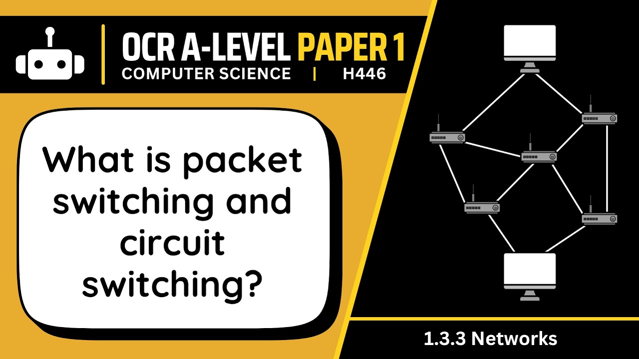 Packet & Circuit Switching | 3.3b | OCR A-Level Computer Science - YouTube