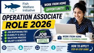 Permanent Work From Home Job 2026 🏠 | Operations Associate | Salary Up To ₹90,000/Month?
