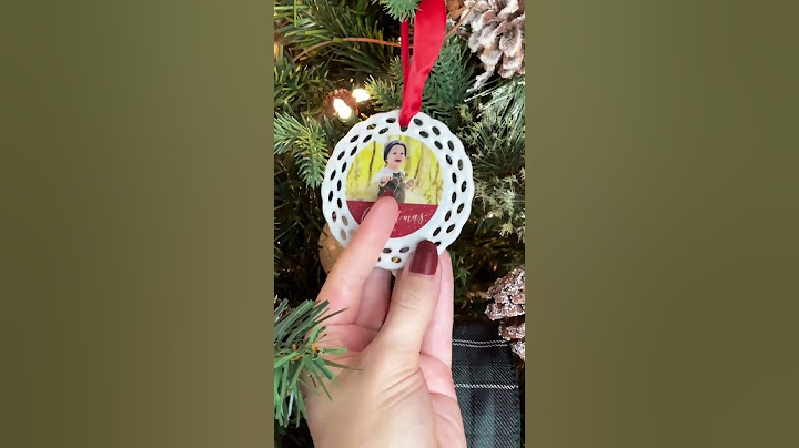 My Favorite Christmas Tradition | Custom Photo Ornaments with Shutterfly