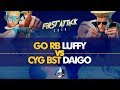 GO RB Luffy (R. Mika) vs CYG BST Daigo (Guile) - First Attack 2019 Top 32 - CPT 2019