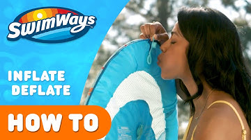 How to inflate & deflate Baby SpringFloats with Hyper-Flate by SwimWays