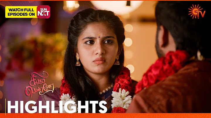 Singappenne - Highlights | 10 July 2025 | Tamil Serial | Sun TV