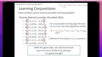 Machine Learning: Lecture 12b: Computational Learning Theory