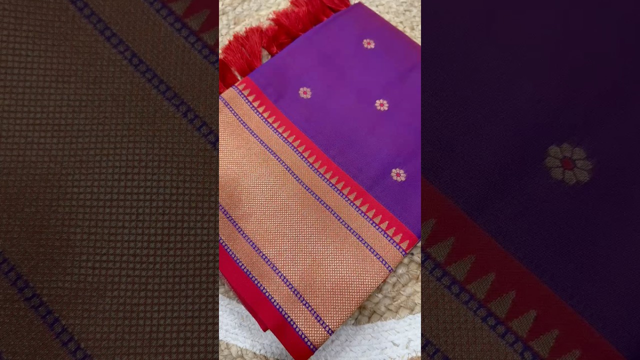 Soft Silk Meenkari Hansraj Paithani Saree