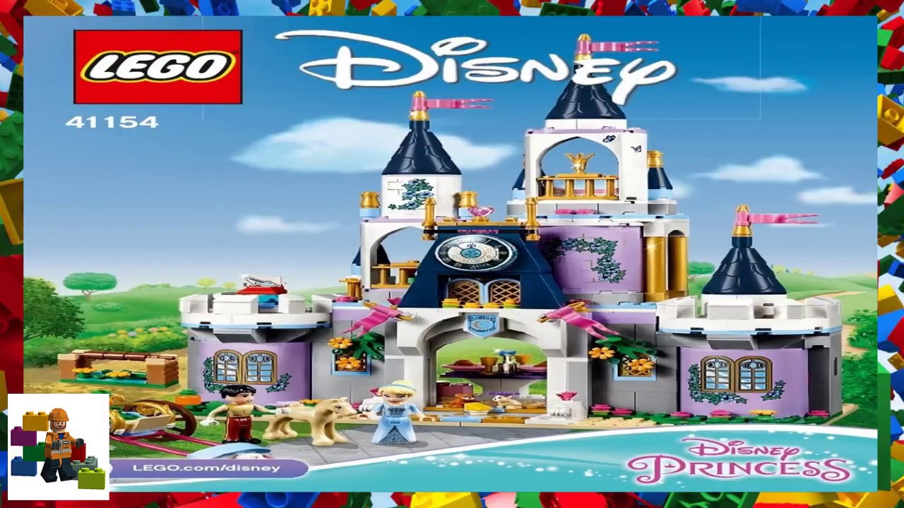 LEGO instructions - Disney Princess - 41154 - Cinderella's Dream Castle -  YouTube