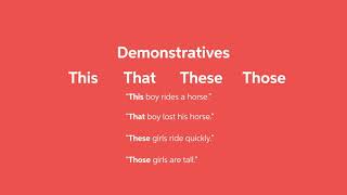 Introductions to Determiners