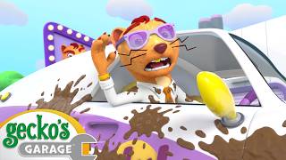 mr weasel s flashy new sports car gets stuck learning videos
