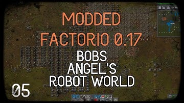 Modded Factorio 0.17  - Bobs - Angel