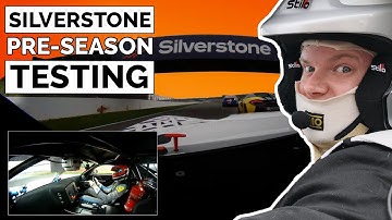 Pre-season testing at Silverstone 😍