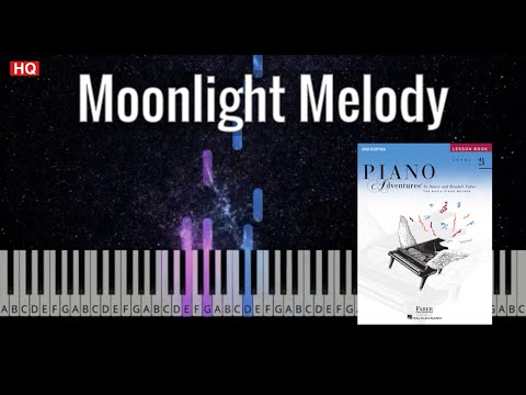 Moonlight Melody | Piano Adventures 2A Lesson Book