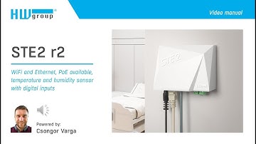 STE2 r2: LAN & WiFi thermometer for remote monitoring HV04