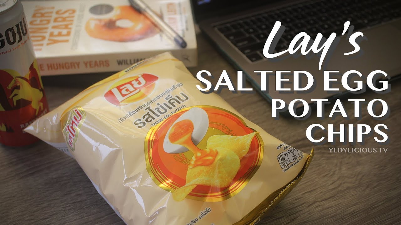 Lay's SALTED EGG Potato Chips YouTube