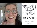 What We're Packing for Holiday | UK Holiday | What's in my Bag | Mrs Dunn