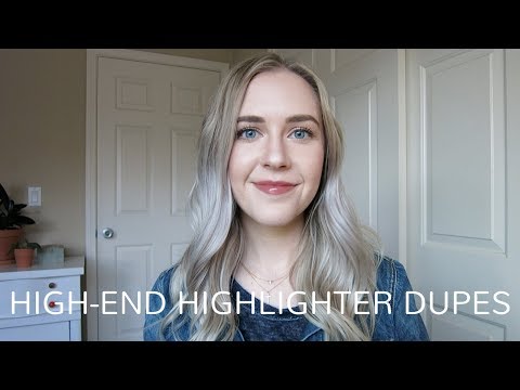 FENTY, HOURGLASS & LAURA GELLER HIGHLIGHTER DUPES | Best Drugstore Highlighters With Swatches!